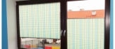 Kolorowe plisy okienne